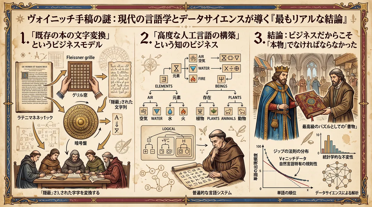 ヴォイニッチ手稿 解析対話 - ビジネスだからこそ「本物」でなければならなかった